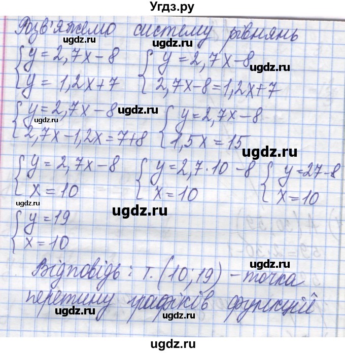 ГДЗ (Решебник №1) по алгебре 8 класс Мерзляк А.Г. / вправи номер / 309(продолжение 2)