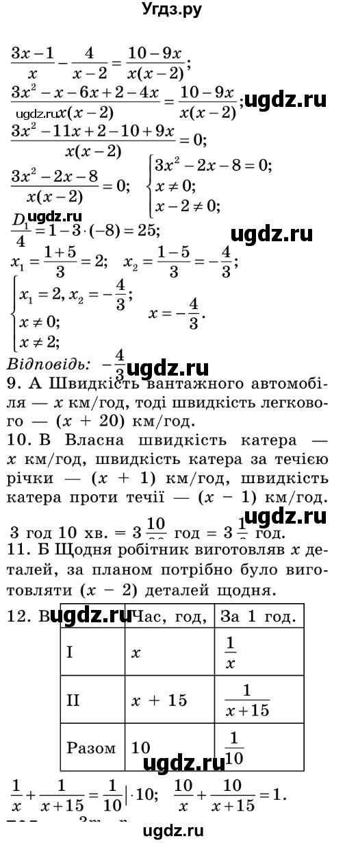 ГДЗ (Решебник №2) по алгебре 8 класс Мерзляк А.Г. / перевiрте себе номер / 6(продолжение 2)
