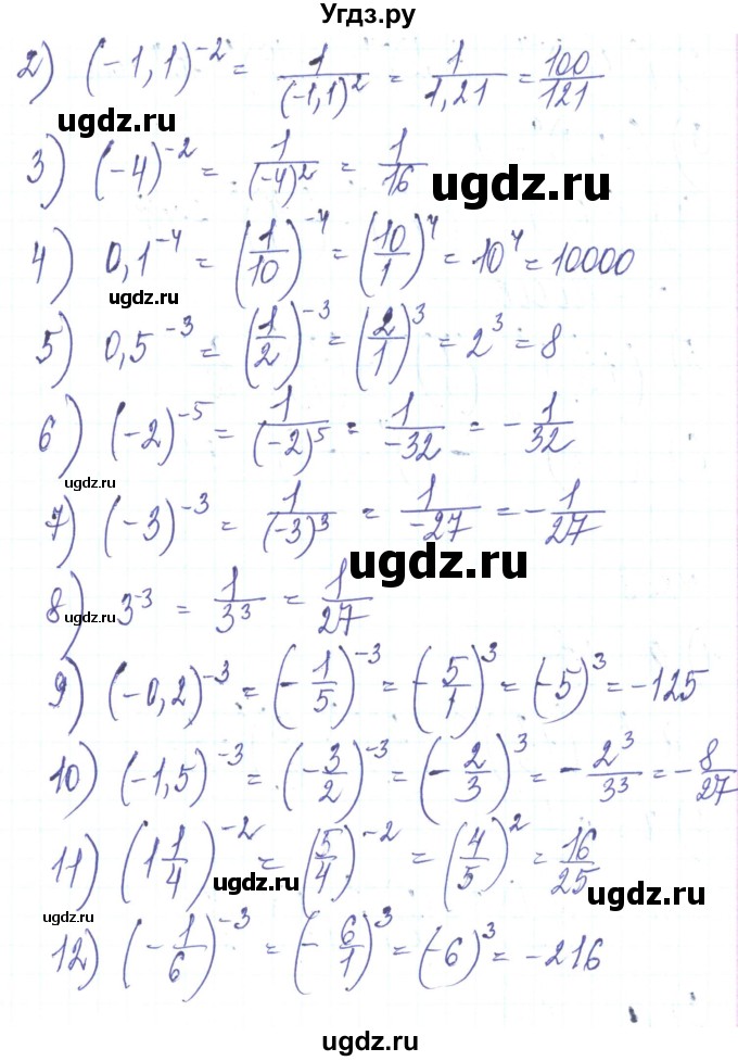 ГДЗ (Решебник) по алгебре 8 класс Тарасенкова Н.А. / вправа номер / 256(продолжение 2)