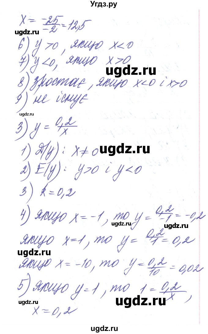 ГДЗ (Решебник) по алгебре 8 класс Тарасенкова Н.А. / вправа номер / 410(продолжение 3)