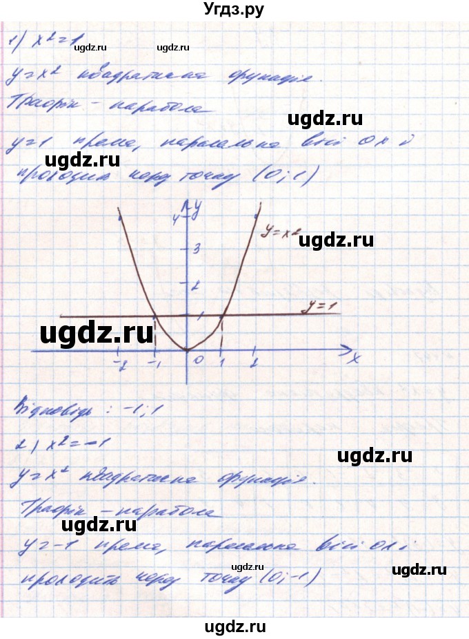 ГДЗ (Решебник) по алгебре 8 класс Тарасенкова Н.А. / вправа номер / 447(продолжение 2)