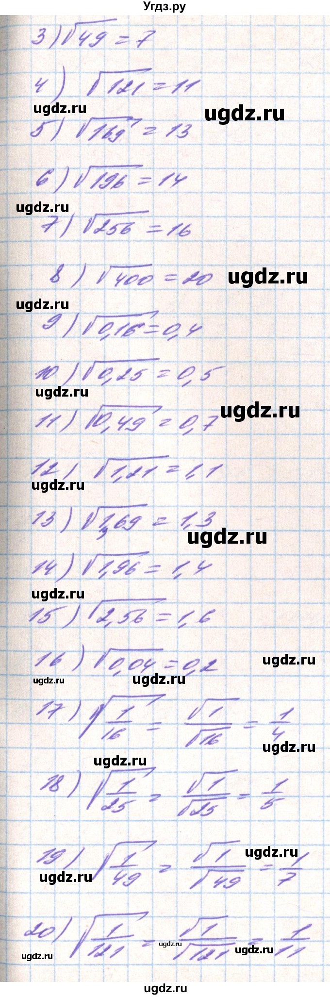 ГДЗ (Решебник) по алгебре 8 класс Тарасенкова Н.А. / вправа номер / 476(продолжение 2)