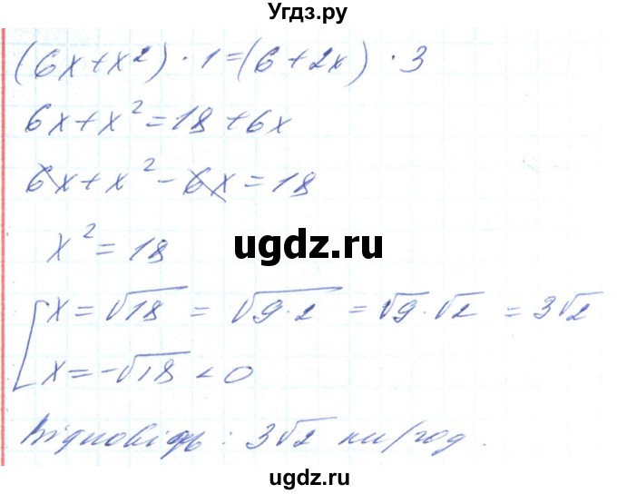 ГДЗ (Решебник) по алгебре 8 класс Кравчук В.Р. / вправа / 1042(продолжение 4)