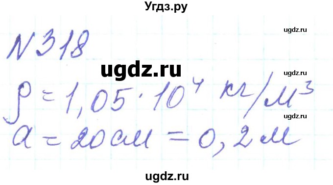 ГДЗ (Решебник) по алгебре 8 класс Кравчук В.Р. / вправа / 318