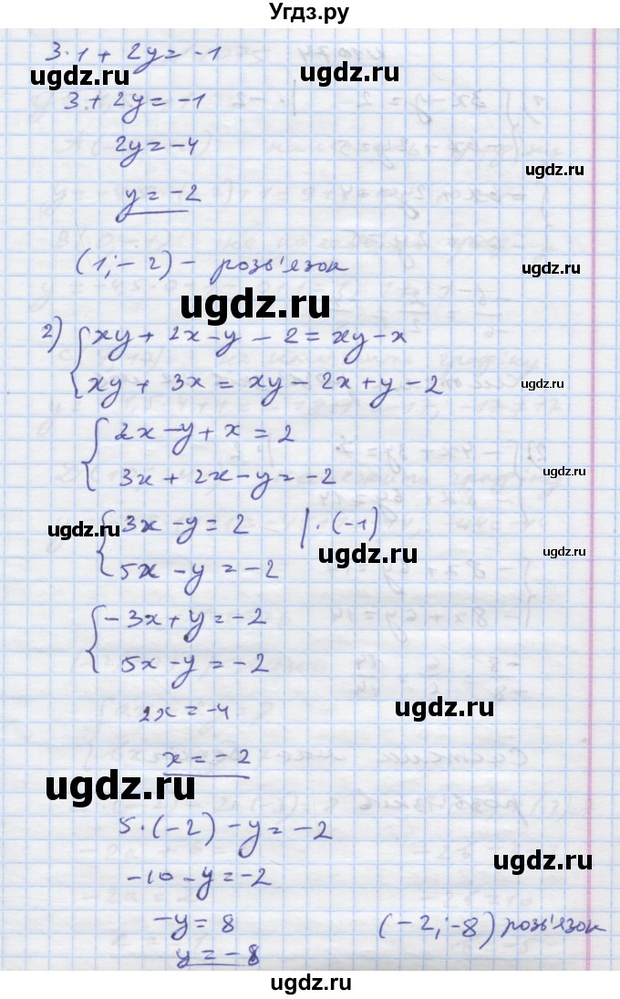 ГДЗ (Решебник) по алгебре 7 класс Истер О.С. / вправа номер / 1073(продолжение 2)