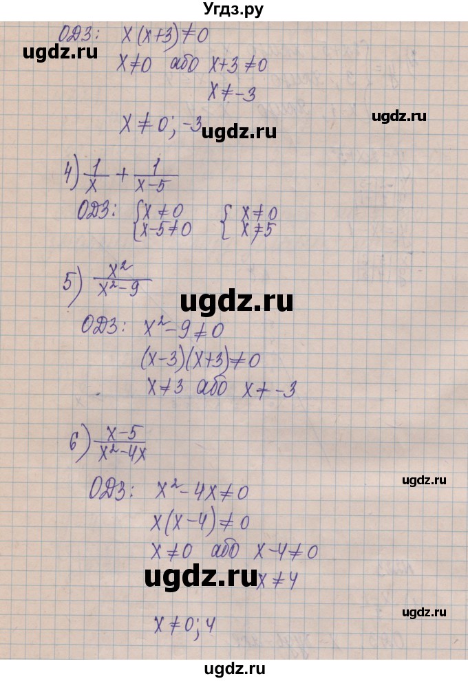 ГДЗ (Решебник) по алгебре 8 класс Истер О.С. / вправа номер / 223(продолжение 2)