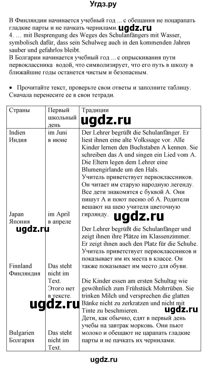 ГДЗ (Решебник) по немецкому языку 8 класс Будько А.Ф. / страница номер / 8(продолжение 2)