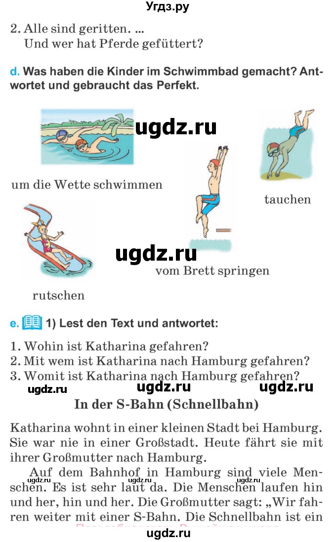 ГДЗ (Учебник) по немецкому языку 5 класс Будько А.Ф. / часть 2. страница / 73-74