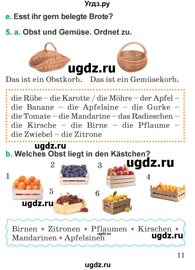 ГДЗ (Учебник) по немецкому языку 3 класс Будько А.Ф. / часть 2. страница / 11