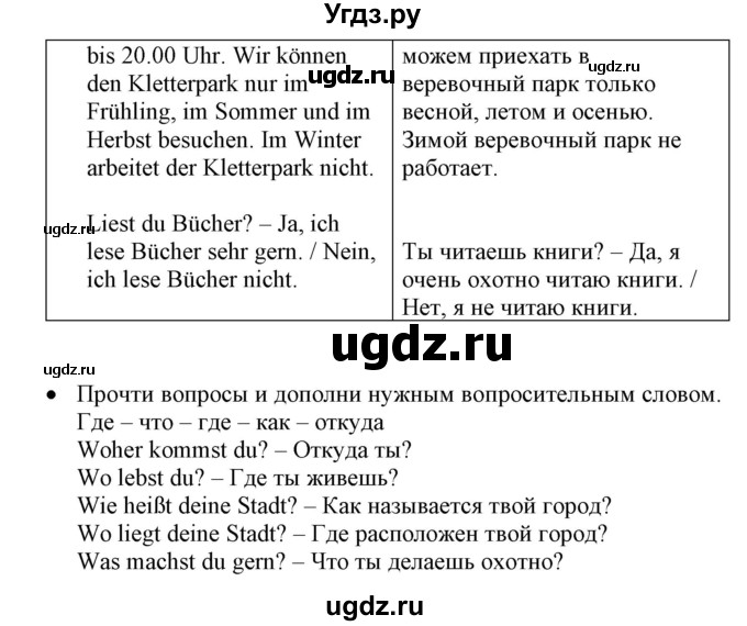 ГДЗ (Решебник) по немецкому языку 3 класс (Wunderkinder Plus) Захарова О.Л. / часть 2. страница номер / 51(продолжение 3)