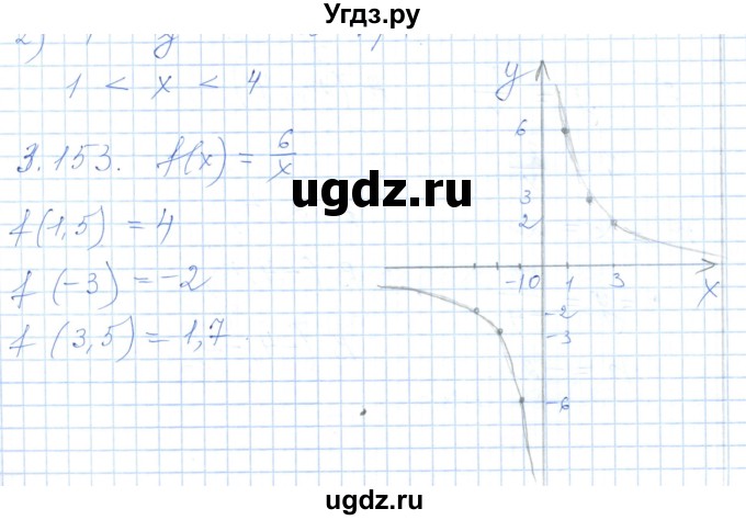 ГДЗ (Решебник) по алгебре 7 класс Шыныбеков А.Н. / раздел 3 / 3.153