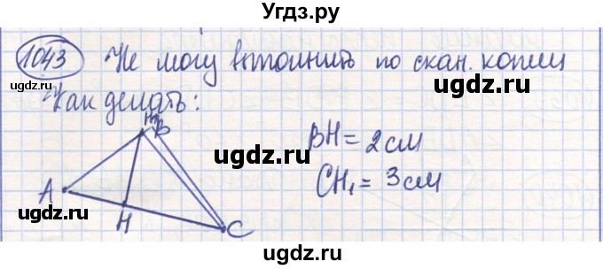 ГДЗ (Решебник) по математике 6 класс Алдамуратова Т.А. / упражнение номер / 1043