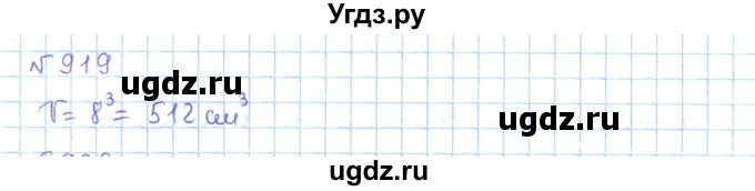 ГДЗ (Решебник) по математике 5 класс Абылкасымова А.Е. / упражнение / 919
