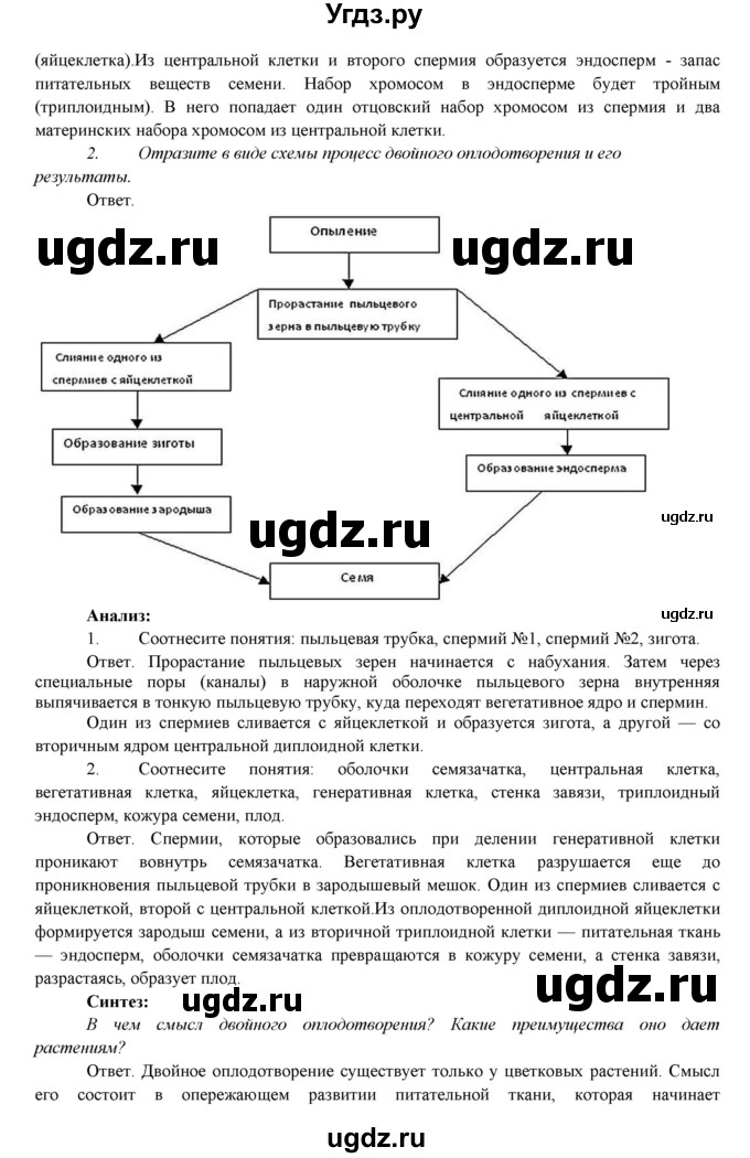 ГДЗ (Решебник) по биологии 7 класс Соловьева А.Р. / страница / 204(продолжение 2)