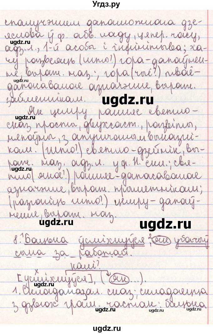 ГДЗ (Решебник №1) по белорусскому языку 9 класс Гарзей Н. М. / практыкаванне / 106(продолжение 16)