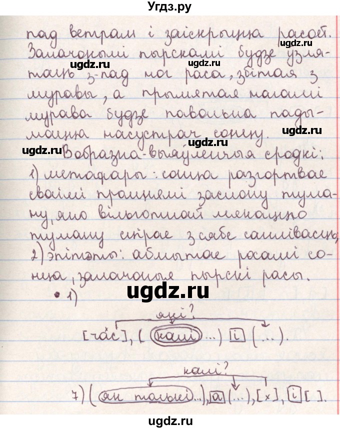 ГДЗ (Решебник №1) по белорусскому языку 9 класс Гарзей Н. М. / практыкаванне / 170(продолжение 3)
