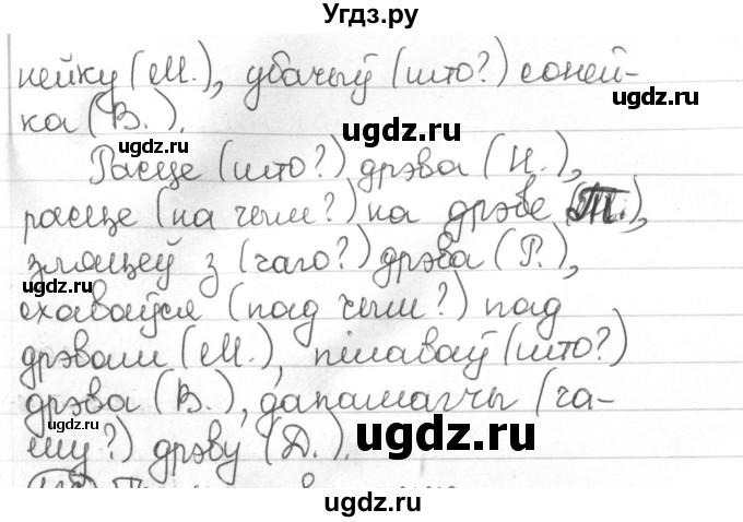 ГДЗ (Решебник) по белорусскому языку 4 класс Свириденко В.И. / частка 1. практыкаванне / 125(продолжение 2)
