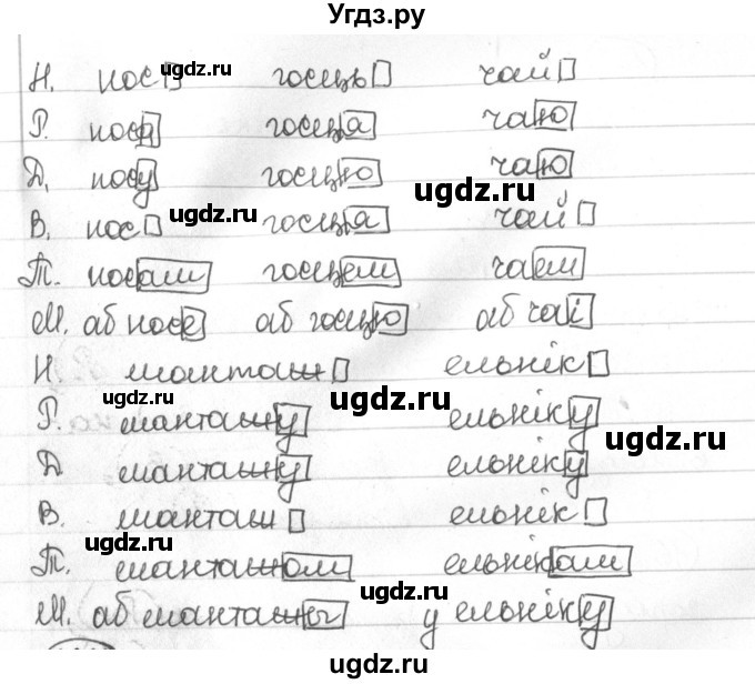 ГДЗ (Решебник) по белорусскому языку 4 класс Свириденко В.И. / частка 1. практыкаванне / 163(продолжение 2)