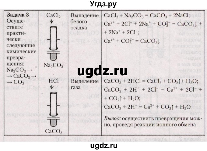 ГДЗ (Решебник №2) по химии 9 класс Шиманович И.Е. / практическая работа / 3(продолжение 4)