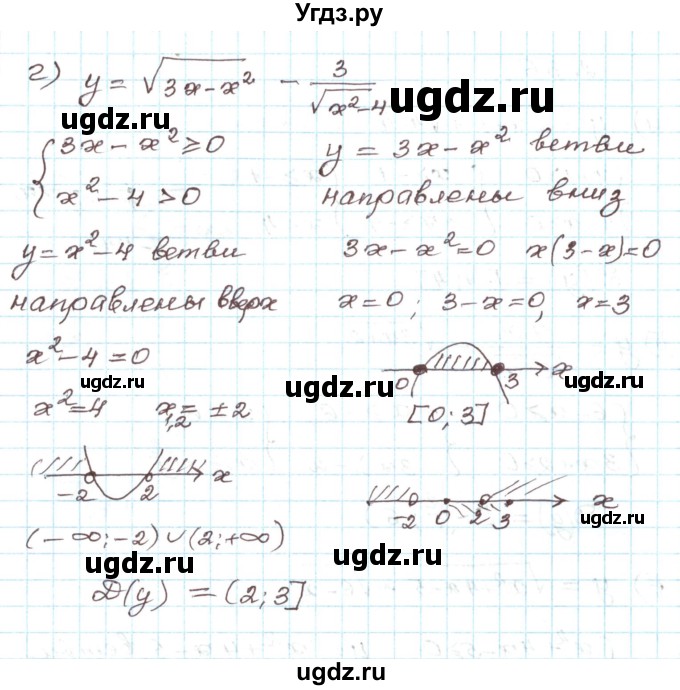 ГДЗ (Решебник) по алгебре 9 класс Арефьева И.Г. / глава 2 / упражнение / 2.36(продолжение 2)