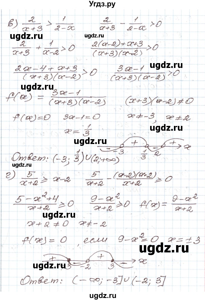 ГДЗ (Решебник) по алгебре 9 класс Арефьева И.Г. / глава 3 / упражнение / 3.207(продолжение 2)