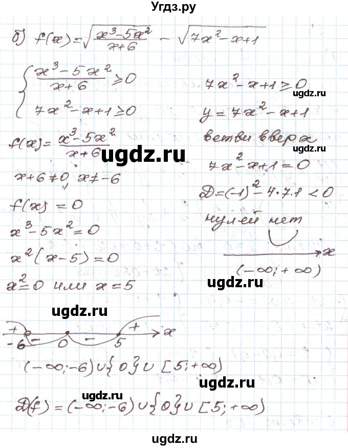 ГДЗ (Решебник) по алгебре 9 класс Арефьева И.Г. / глава 3 / проверяю знания / 8(продолжение 2)
