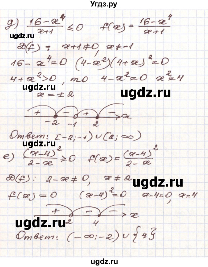 ГДЗ (Решебник) по алгебре 9 класс Арефьева И.Г. / повторение / 268(продолжение 3)