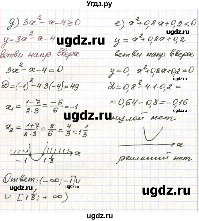 ГДЗ (Решебник) по алгебре 9 класс Арефьева И.Г. / повторение / 288(продолжение 2)