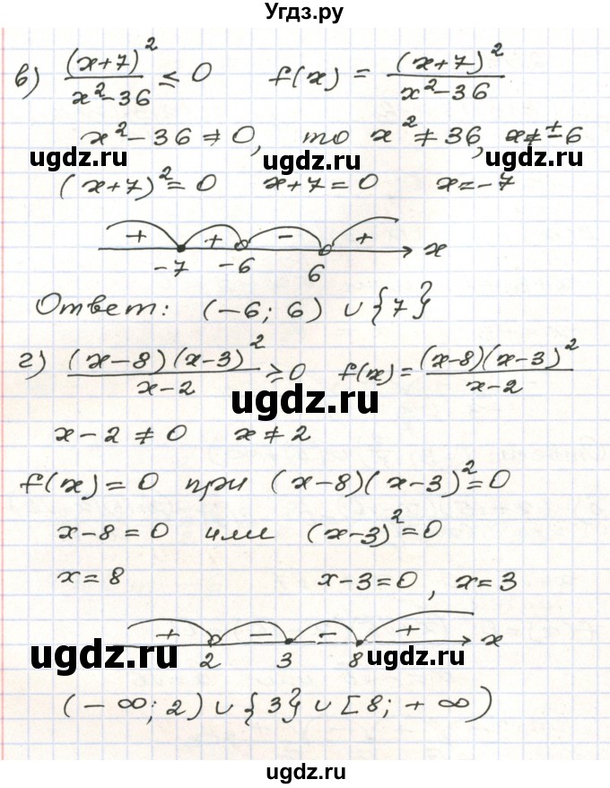 ГДЗ (Решебник) по алгебре 9 класс Арефьева И.Г. / повторение / 294(продолжение 2)