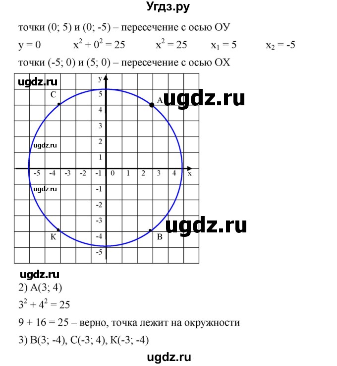 ГДЗ (Решебник) по алгебре 8 класс Бунимович Е.А. / упражнение / 451(продолжение 2)