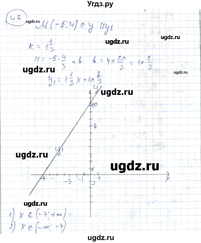 ГДЗ (Решебник) по алгебре 7 класс Абылкасымова А.Е. / повторение курса / 46