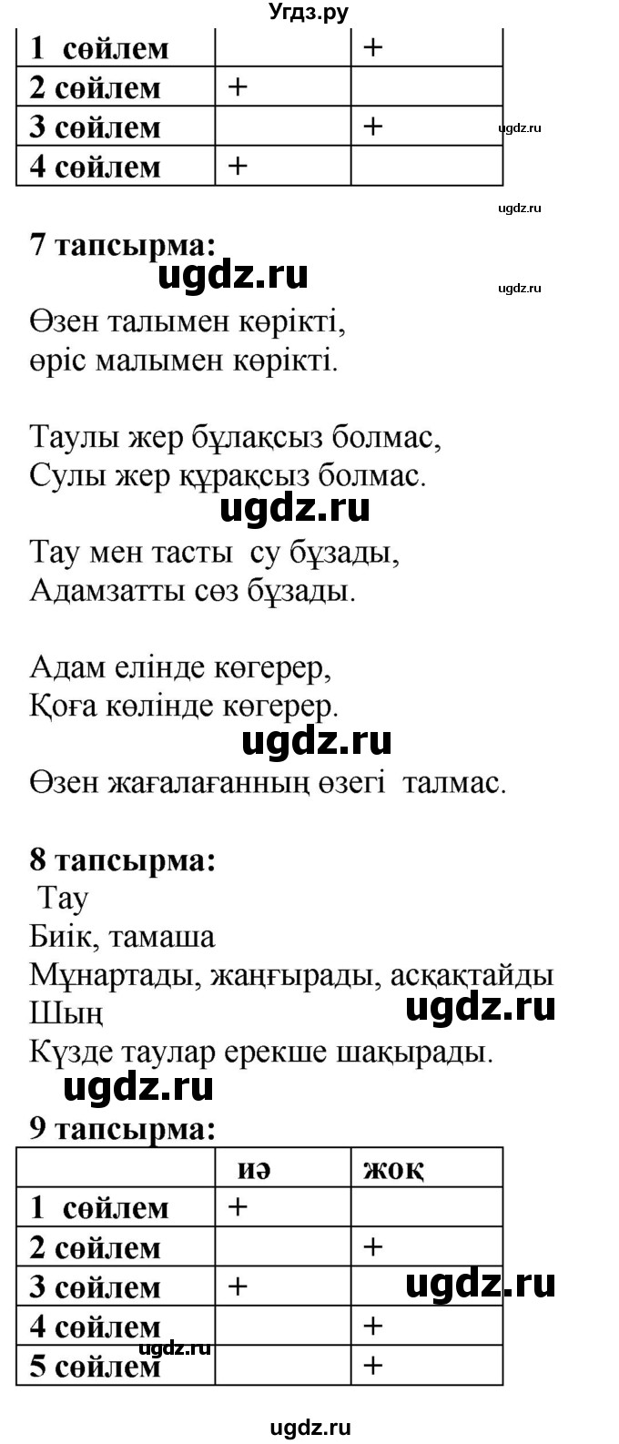ГДЗ (Решебник) по казахскому языку 6 класс Аринова Б.А. / страница / 14(продолжение 2)