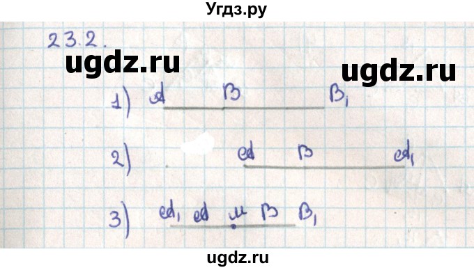 ГДЗ (Решебник) по геометрии 9 класс Мерзляк А.Г. / параграф 23 / 23.2