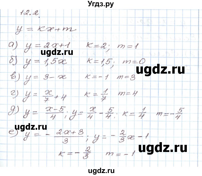 ГДЗ (Решебник) по алгебре 7 класс Мордкович А.Г. / параграф 12 / 12.2