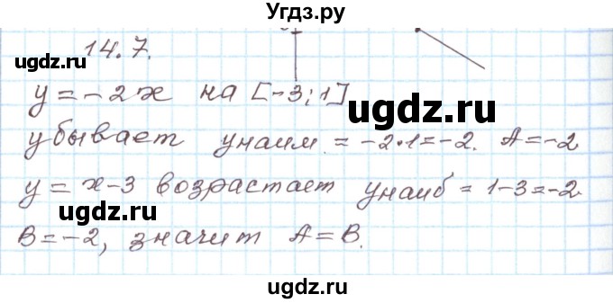 ГДЗ (Решебник) по алгебре 7 класс Мордкович А.Г. / параграф 14 / 14.7