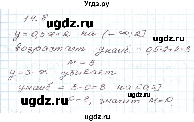 ГДЗ (Решебник) по алгебре 7 класс Мордкович А.Г. / параграф 14 / 14.8