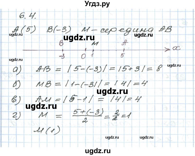 ГДЗ (Решебник) по алгебре 7 класс Мордкович А.Г. / параграф 6 / 6.4