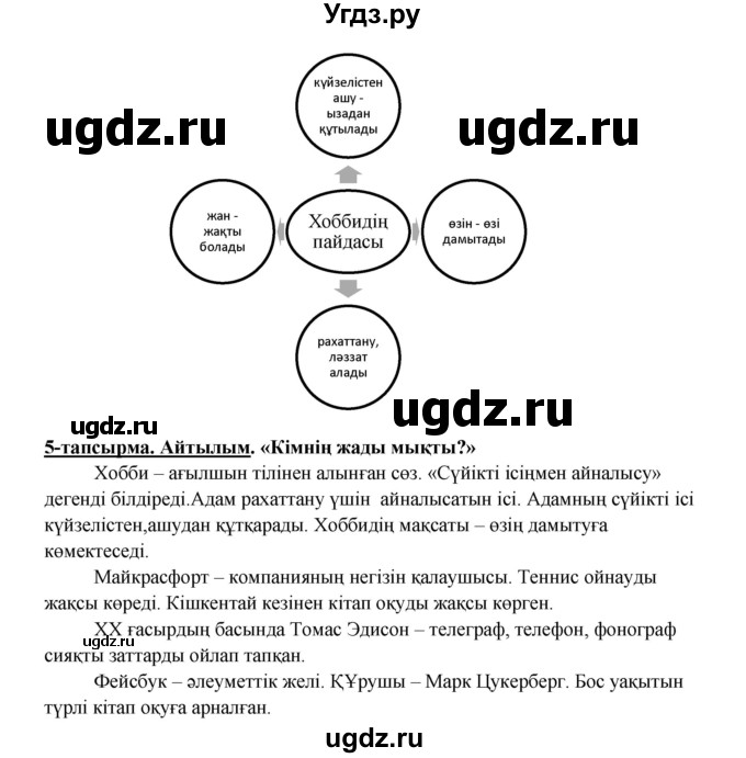 ГДЗ (Решебник) по казахскому языку 5 класс Даулетбекова	Ж. / страница / 85(продолжение 2)