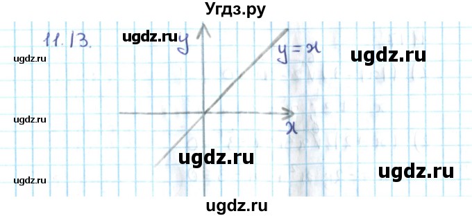 ГДЗ (Решебник №2) по алгебре 10 класс Мерзляк А.Г. / §11 / 11.13