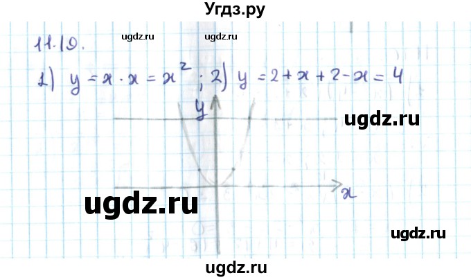 ГДЗ (Решебник №2) по алгебре 10 класс Мерзляк А.Г. / §11 / 11.19