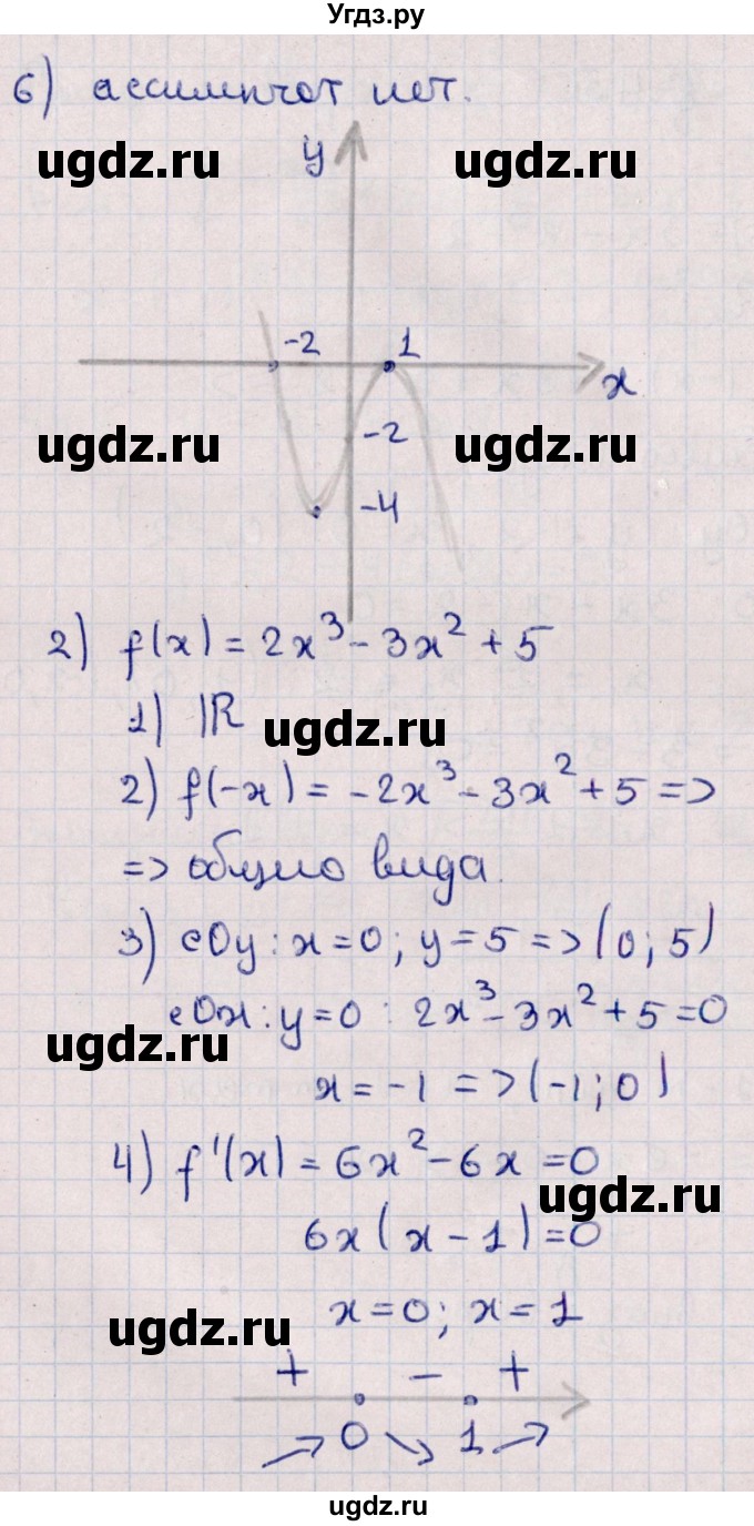 ГДЗ (Решебник №1) по алгебре 10 класс Мерзляк А.Г. / §45 / 45.1(продолжение 2)