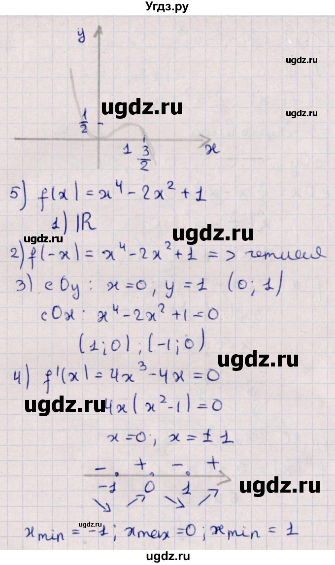 ГДЗ (Решебник №1) по алгебре 10 класс Мерзляк А.Г. / §45 / 45.1(продолжение 6)