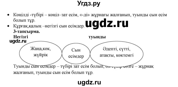 ГДЗ (Решебник) по казахскому языку 3 класс Жумабаева А.Е. / часть 2. страница / 70(продолжение 2)