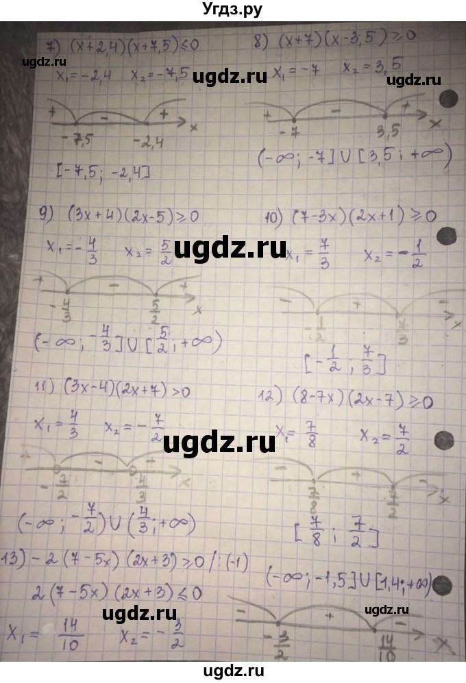 ГДЗ (Решебник) по алгебре 8 класс Абылкасымова А.Е. / параграф 19 / 19.1(продолжение 2)
