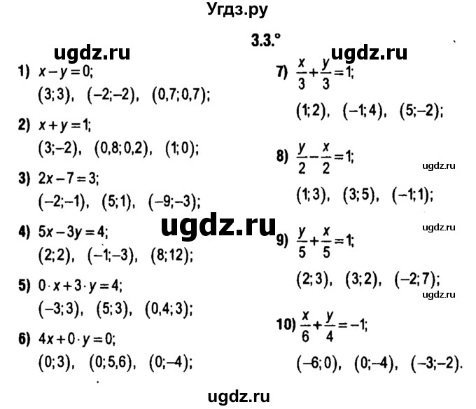 ГДЗ (решебник 1) по алгебре 9 класс Е.П. Кузнецова / глава 3 / 3