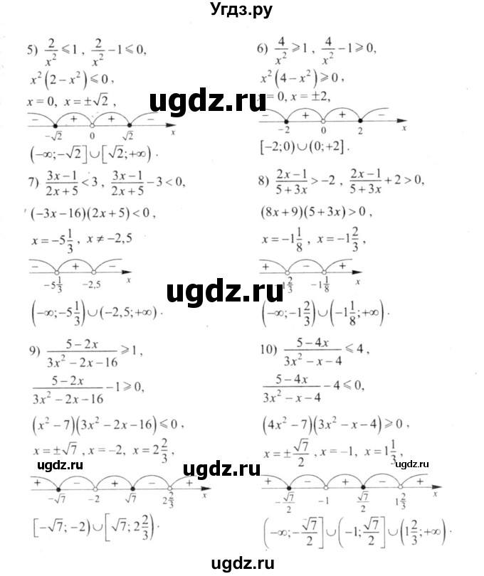 ГДЗ (решебник №2) по алгебре 9 класс Е.П. Кузнецова / глава 2 / 12(продолжение 2)