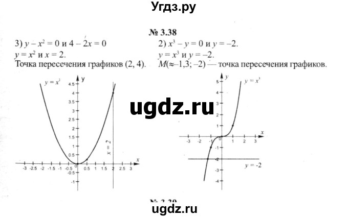 ГДЗ (решебник №2) по алгебре 9 класс Е.П. Кузнецова / глава 3 / 38