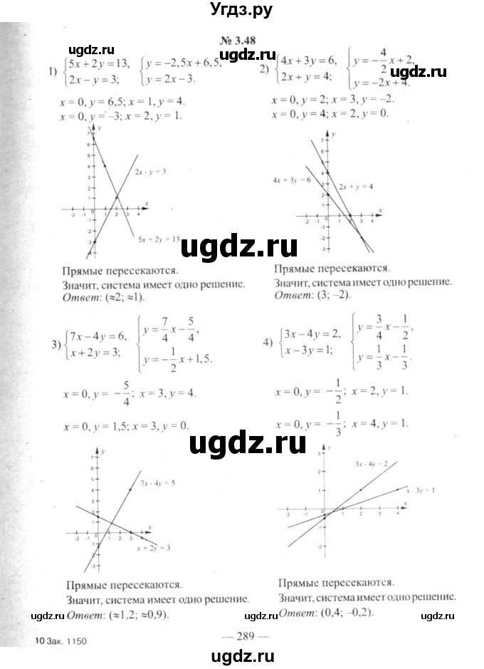 ГДЗ (решебник №2) по алгебре 9 класс Е.П. Кузнецова / глава 3 / 48