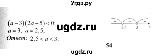 ГДЗ (решебник №2) по алгебре 9 класс Е.П. Кузнецова / повторение / 53(продолжение 2)