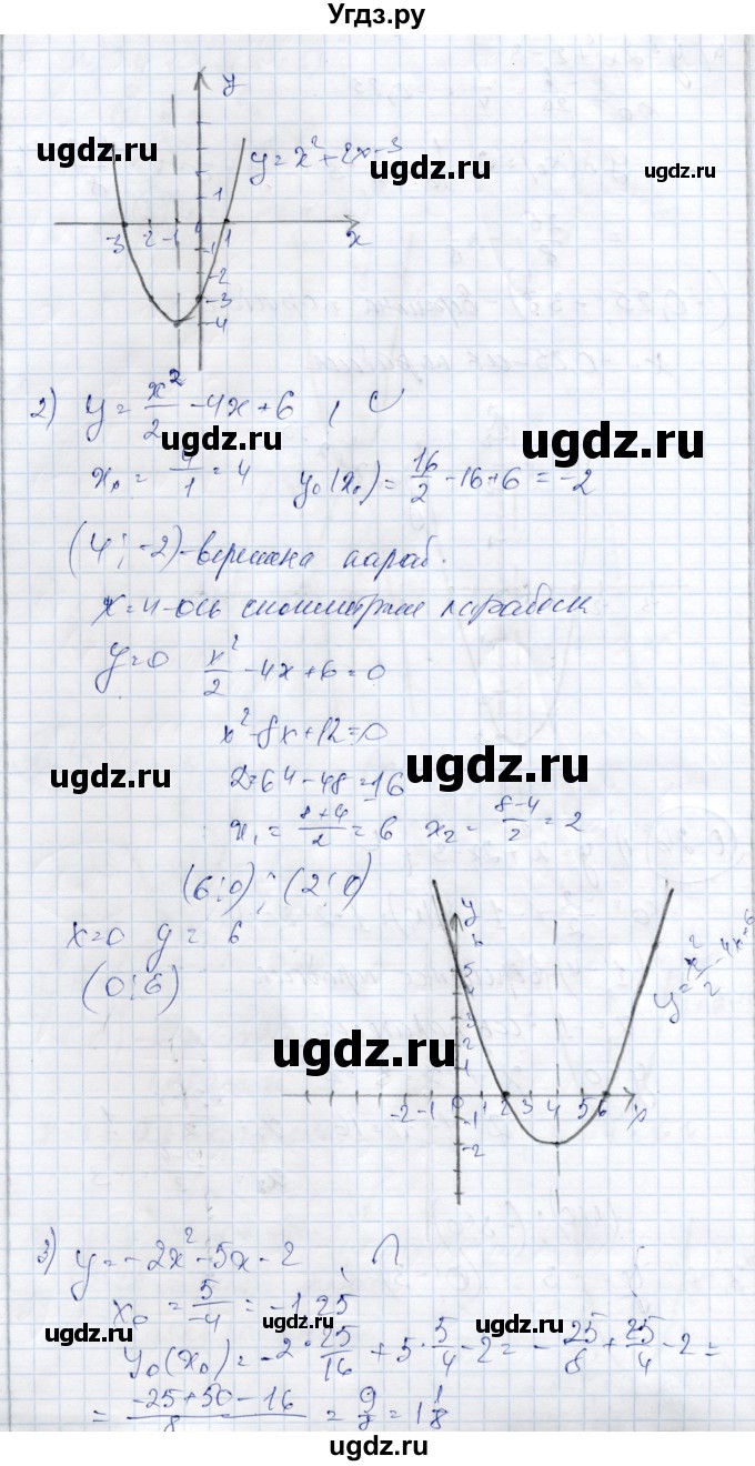 ГДЗ (Решебник) по алгебре 9 класс Шыныбеков А.Н. / раздел 0 / упражнение / 0.26(продолжение 2)
